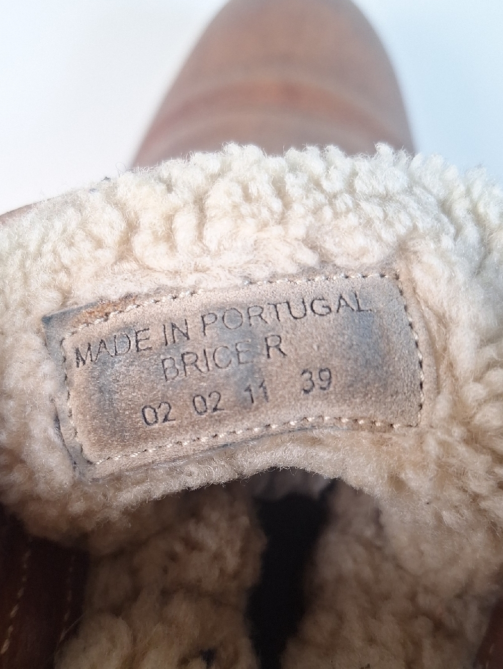 N.D.C. made by hand Sherpa Lined Brice Ankle Boot Size EU 39 - Picture 13 of 13